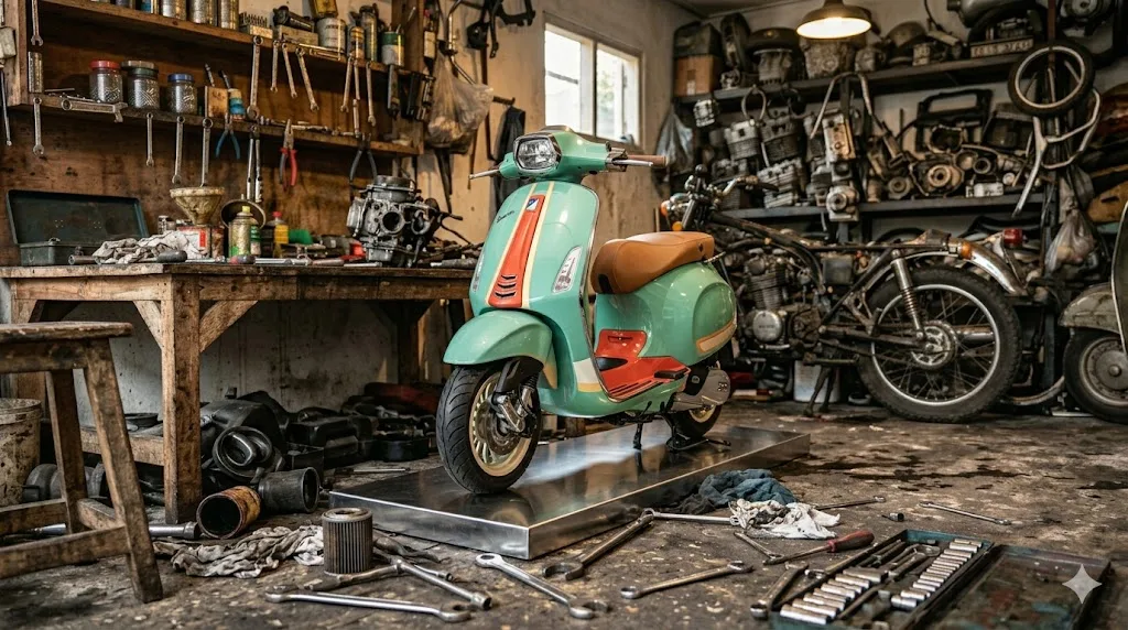 Motor Matik Hijau